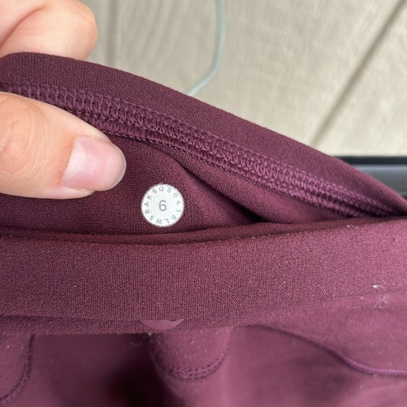 Lululemon Reveal Tight *En Avante 26" leggings tights high waist Dark Adobe sz 6 - Picture 10 of 10